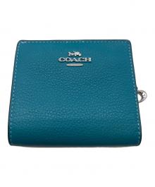 COACH（コーチ）の古着「2つ折り財布」｜ブルー