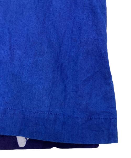 post imperial（ポスト インペリアル）POST IMPERIAL (ポスト インペリアル) Ijebu S/S Combo Shirt PI ネイビー サイズ:Mの古着・服飾アイテム