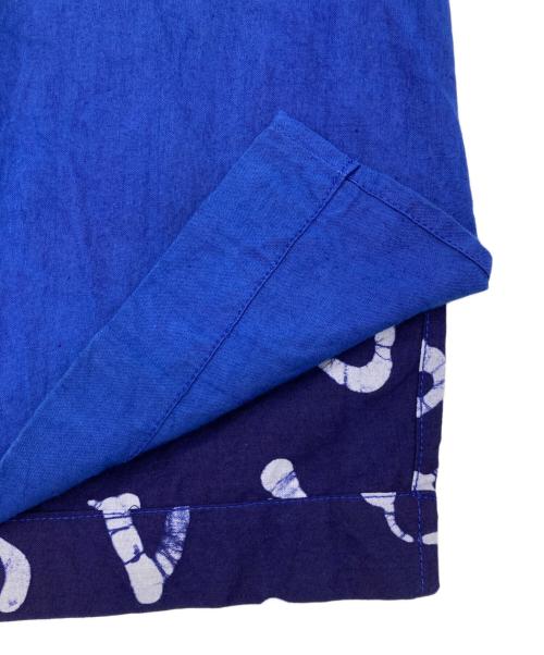 post imperial（ポスト インペリアル）POST IMPERIAL (ポスト インペリアル) Ijebu S/S Combo Shirt PI ネイビー サイズ:Mの古着・服飾アイテム