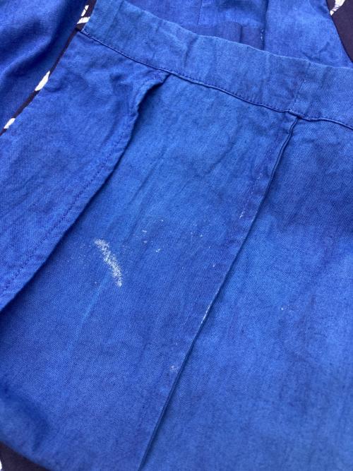 post imperial（ポスト インペリアル）POST IMPERIAL (ポスト インペリアル) Ijebu S/S Combo Shirt PI ネイビー サイズ:Mの古着・服飾アイテム