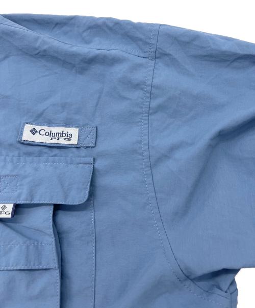 Columbia（コロンビア）Columbia (コロンビア) PFG シャツ ブルー サイズ:Mの古着・服飾アイテム