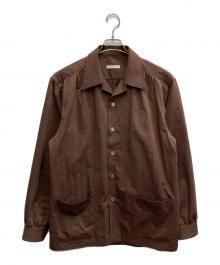 garoh（ガロウ）の古着「jacket07 コットンサテンチョアジャケット/26SS」｜ブラウン
