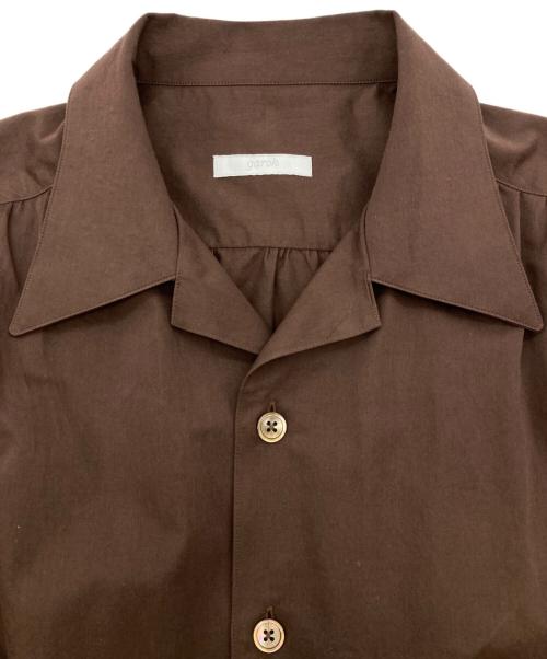 garoh（ガロウ）garoh (ガロウ) jacket07 コットンサテンチョアジャケット/26SS ブラウン サイズ:XLの古着・服飾アイテム
