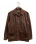 garoh（ガロウ）の古着「jacket07 コットンサテンチョアジャケット/26SS」｜ブラウン