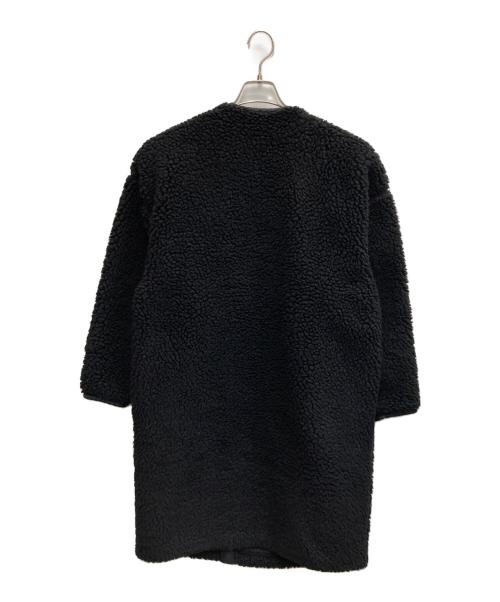 HYKE（ハイク）HYKE (ハイク) ボアコート ブラック サイズ:Sの古着・服飾アイテム
