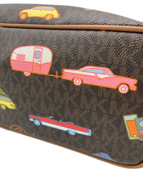 MICHAEL KORS（マイケル・コース）MICHAEL KORS (マイケル・コース) JET SET TRAVELトートバッグ ブラウンの古着・服飾アイテム
