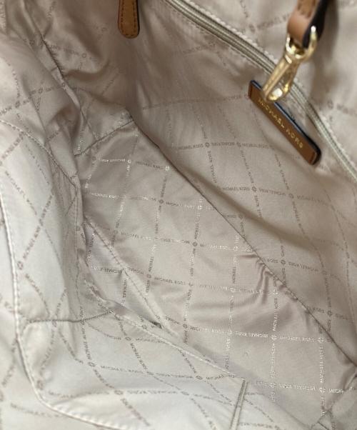 MICHAEL KORS（マイケル・コース）MICHAEL KORS (マイケル・コース) JET SET TRAVELトートバッグ ブラウンの古着・服飾アイテム