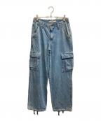 LEVI'Sリーバイス）の古着「デニムカーゴパンツ」｜スカイブルー