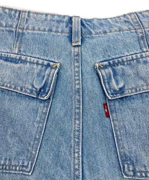 LEVI'S（リーバイス）LEVI'S (リーバイス) デニムカーゴパンツ スカイブルー サイズ:25の古着・服飾アイテム