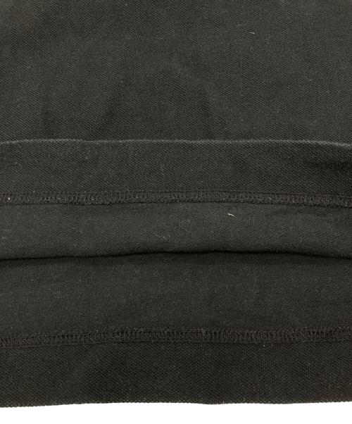 A BATHING APE（アベイシングエイプ）A BATHING APE (アベイシングエイプ) ワッペンポロシャツ ブラック サイズ:Sの古着・服飾アイテム