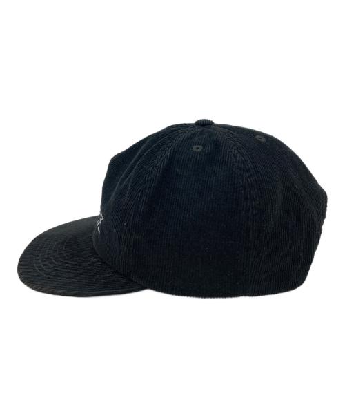 SUPREME（シュプリーム）Supreme (シュプリーム) 24SS Champagne Corduroy 5-Panel Cap ブラックの古着・服飾アイテム