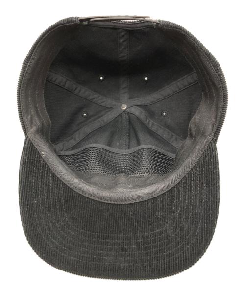 SUPREME（シュプリーム）Supreme (シュプリーム) 24SS Champagne Corduroy 5-Panel Cap ブラックの古着・服飾アイテム