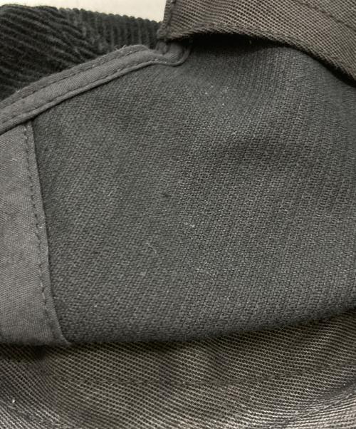 SUPREME（シュプリーム）Supreme (シュプリーム) 24SS Champagne Corduroy 5-Panel Cap ブラックの古着・服飾アイテム