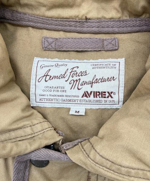AVIREX（アヴィレックス）AVIREX (アヴィレックス) WAPPEN FIELD JACKET ブラウン サイズ:Mの古着・服飾アイテム