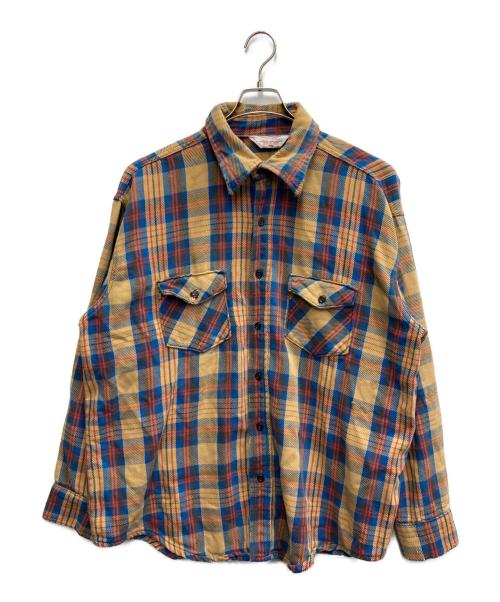FROSTPROOF（フロントプルーフ）FROSTPROOF (フロントプルーフ) チェックネルシャツ ブラウン サイズ:XXLの古着・服飾アイテム
