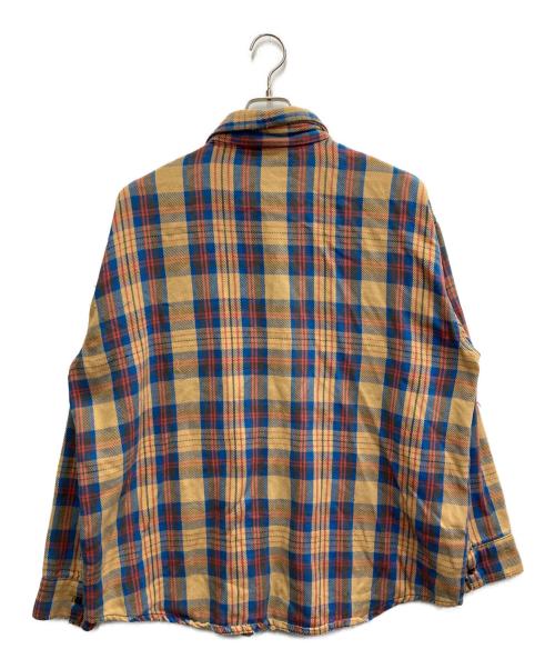FROSTPROOF（フロントプルーフ）FROSTPROOF (フロントプルーフ) チェックネルシャツ ブラウン サイズ:XXLの古着・服飾アイテム