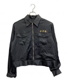 THRIFTY LOOK（スリフティールック）の古着「SOUVENIR SEABEES JACKET」｜ブラック