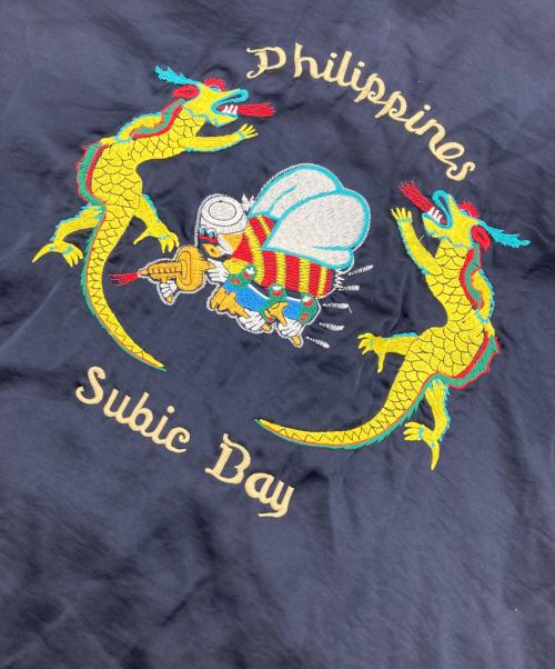 THRIFTY LOOK（スリフティールック）THRIFTY LOOK (スリフティールック) SOUVENIR SEABEES JACKET ブラック サイズ:Mの古着・服飾アイテム