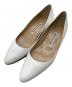 Manolo Blahnik（マノロブラニク）の古着「LISTONY/パンプス」｜ホワイト