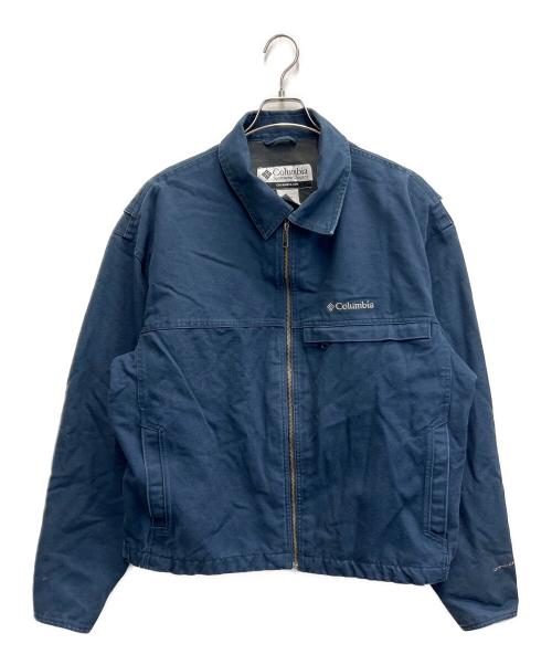 Columbia（コロンビア）Columbia (コロンビア) ダック地スイングトップ ネイビー サイズ:XLの古着・服飾アイテム