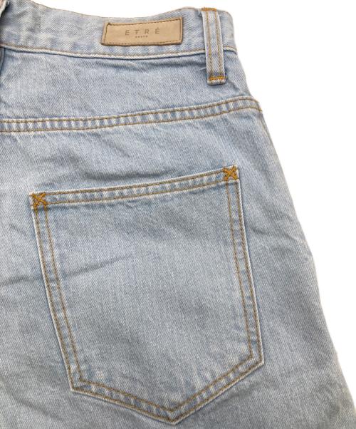 ETRE TOKYO（エトレトウキョウ）ETRE TOKYO (エトレトウキョウ) タックワイドデニムパンツ インディゴ サイズ:XSの古着・服飾アイテム
