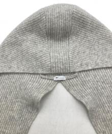 MY（マイ）の古着「CASHMERE BLENDED BALACLAVA WITH SCARF」｜ホワイト