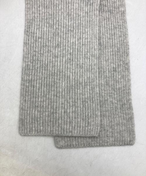 MY（マイ）MY (マイ) CASHMERE BLENDED BALACLAVA WITH SCARF ホワイト サイズ:FREEの古着・服飾アイテム