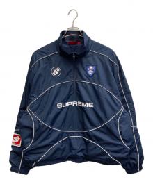 SUPREME（シュプリーム）の古着「24AW Reflective Piping Pullover」｜ネイビー