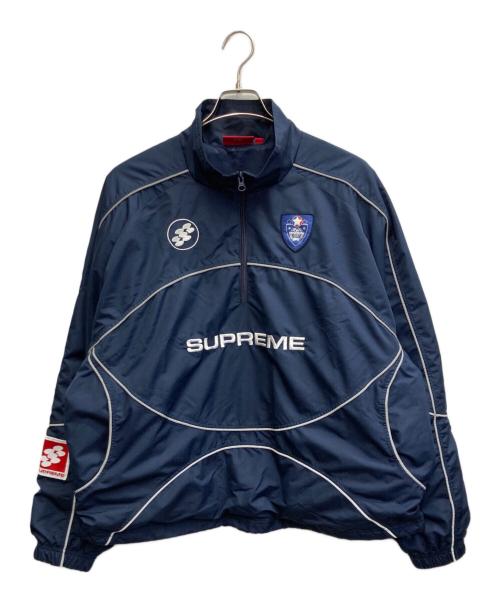 SUPREME（シュプリーム）SUPREME (シュプリーム) 24AW Reflective Piping Pullover ネイビー サイズ:Lの古着・服飾アイテム