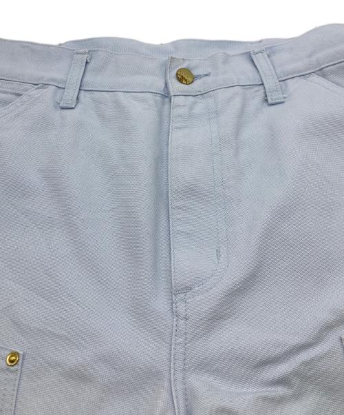 CarHartt（カーハート）CarHartt (カーハート) 2024 NEW YEAR DOUBLE KNEE PANTペインターパンツ スカイブルー サイズ:32×32の古着・服飾アイテム