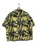 TIGHTBOOTH PRODUCTIONタイトブースプロダクション）の古着「ACID ALOHA シャツ」｜イエロー×ブラック