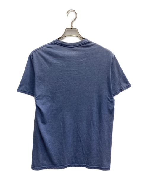 NIRVANA（ニルヴァーナ）NIRVANA (ニルヴァーナ) バンドプリントTシャツ ブルー サイズ:Mの古着・服飾アイテム