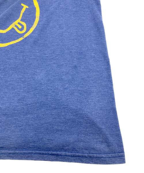NIRVANA（ニルヴァーナ）NIRVANA (ニルヴァーナ) バンドプリントTシャツ ブルー サイズ:Mの古着・服飾アイテム