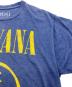 中古・古着 NIRVANA (ニルヴァーナ) バンドプリントTシャツ ブルー サイズ:M：4000円
