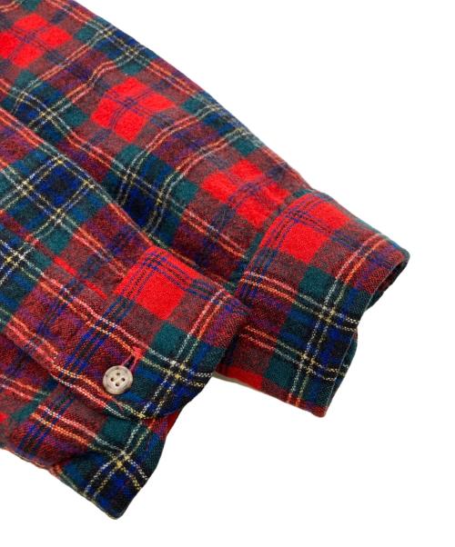PENDLETON（ペンドルトン）PENDLETON (ペンドルトン) フランネルチェックシャツ グリーン×レッド サイズ:XLの古着・服飾アイテム