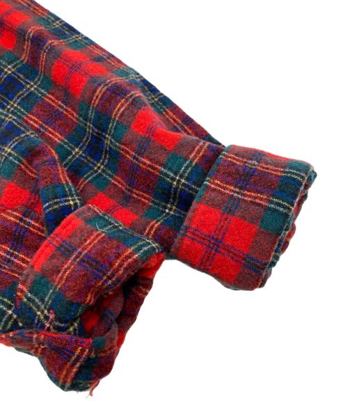 PENDLETON（ペンドルトン）PENDLETON (ペンドルトン) フランネルチェックシャツ グリーン×レッド サイズ:XLの古着・服飾アイテム