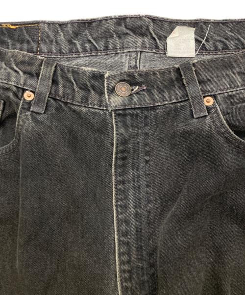 LEVI'S（リーバイス）LEVI'S (リーバイス) 550ブラックデニムパンツ ブラック サイズ:W38×L34の古着・服飾アイテム