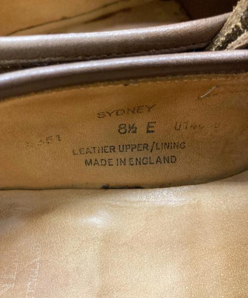 Crockett & Jones（クロケット＆ジョーンズ）Crockett & Jones (クロケット＆ジョーンズ) SYDNEY スエードコインローファー ブラウン サイズ:8　1/2Eの古着・服飾アイテム