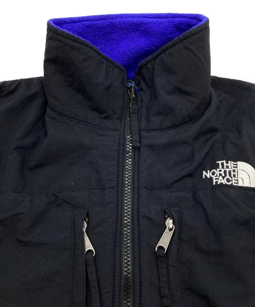 THE NORTH FACE（ザ ノース フェイス）THE NORTH FACE (ザ ノース フェイス) デナリジジャケット ブラック×ブルー サイズ:Sの古着・服飾アイテム