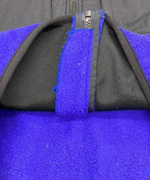 THE NORTH FACE（ザ ノース フェイス）THE NORTH FACE (ザ ノース フェイス) デナリジジャケット ブラック×ブルー サイズ:Sの古着・服飾アイテム