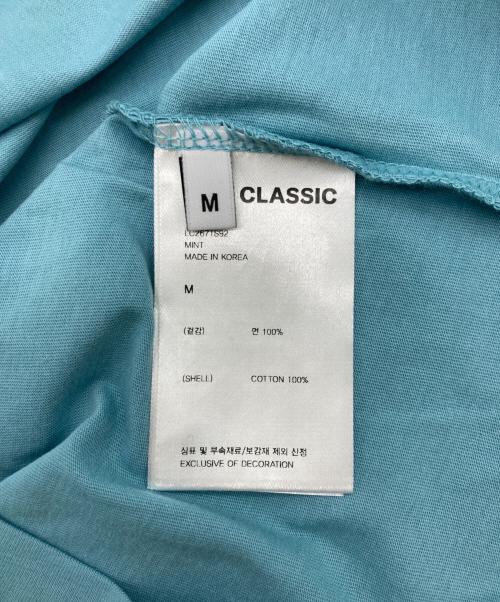 LOW CLASSIC LC（ロウ クラシック）LOW CLASSIC Lc (ロウ クラシック) Mirae 43 Tee スカイブルー サイズ:M 未使用品の古着・服飾アイテム