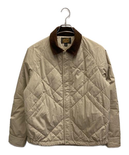 Eddie Bauer（エディーバウアー）Eddie Bauer (エディーバウアー) キルティングジャケット ベージュ サイズ:Sの古着・服飾アイテム