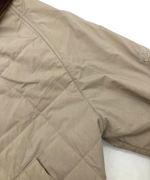 Eddie Bauer（エディーバウアー）Eddie Bauer (エディーバウアー) キルティングジャケット ベージュ サイズ:Sの古着・服飾アイテム