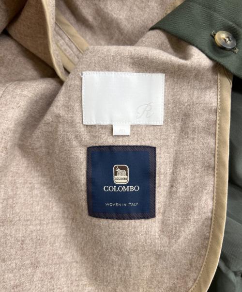 COLOMBO（コロンボ）COLOMBO (コロンボ) ライナー付きトレンチコート カーキ×ベージュ サイズ:40の古着・服飾アイテム