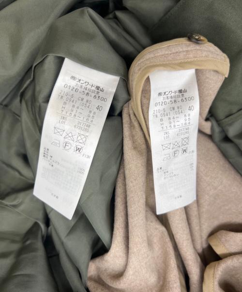 COLOMBO（コロンボ）COLOMBO (コロンボ) ライナー付きトレンチコート カーキ×ベージュ サイズ:40の古着・服飾アイテム