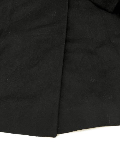 BEIGE（ベイジ）BEIGE (ベイジ) ウールカシミヤチェスターコート ブラック サイズ:2の古着・服飾アイテム