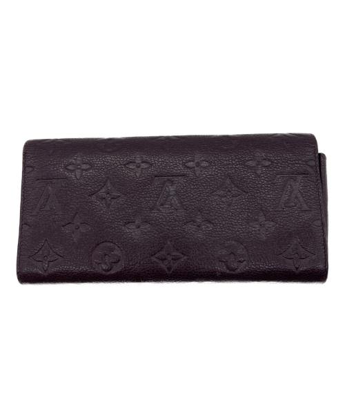 LOUIS VUITTON（ルイ ヴィトン）LOUIS VUITTON (ルイ ヴィトン) 長財布 パープルの古着・服飾アイテム