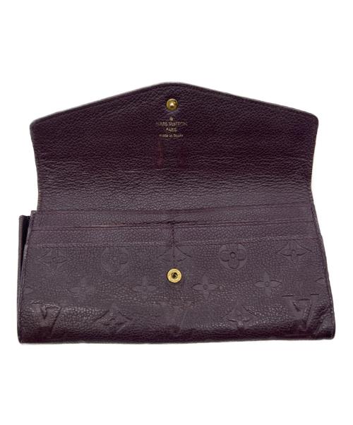LOUIS VUITTON（ルイ ヴィトン）LOUIS VUITTON (ルイ ヴィトン) 長財布 パープルの古着・服飾アイテム