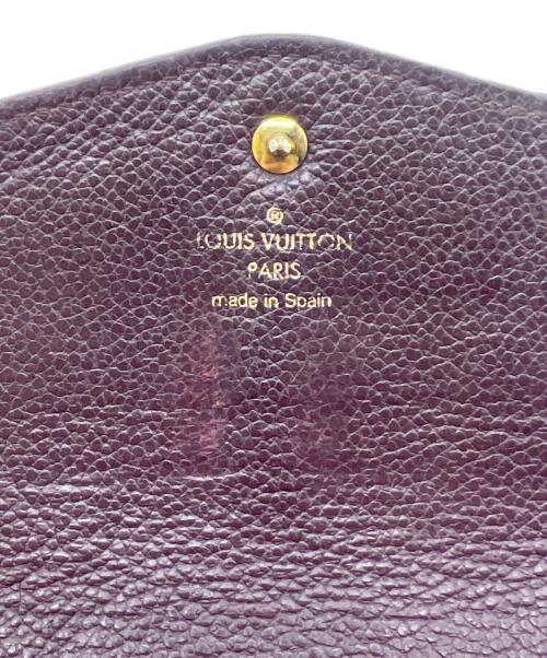 LOUIS VUITTON（ルイ ヴィトン）LOUIS VUITTON (ルイ ヴィトン) 長財布 パープルの古着・服飾アイテム