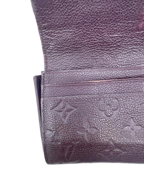 LOUIS VUITTON（ルイ ヴィトン）LOUIS VUITTON (ルイ ヴィトン) 長財布 パープルの古着・服飾アイテム